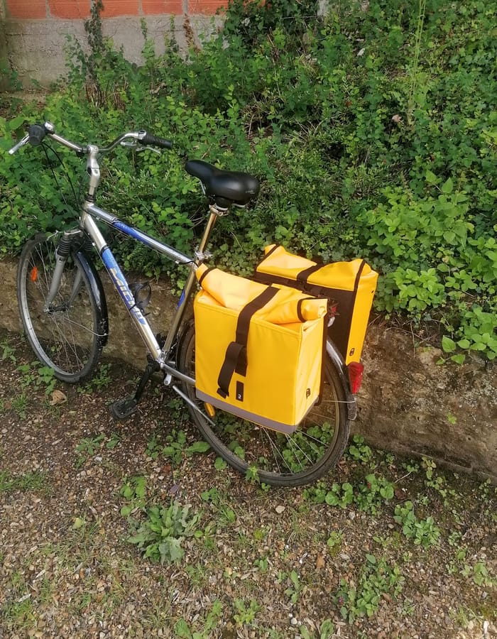 À vélo sur la voie verte