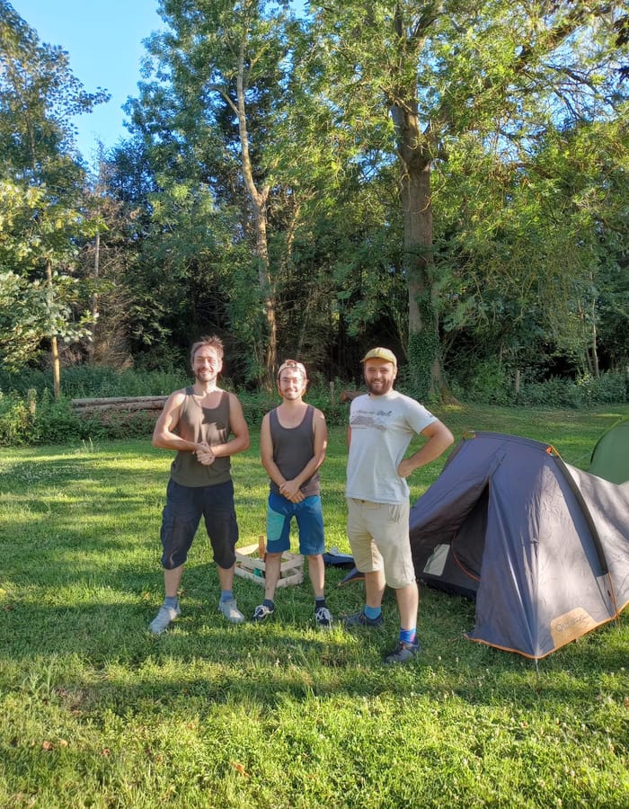 Entre amis au camping